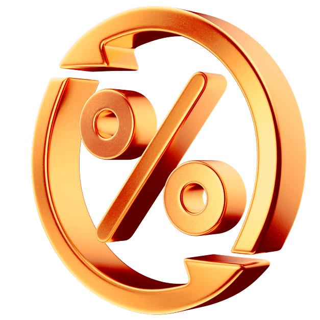 %